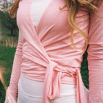 Laley ballerinatopp rosa, feminine klær av Sophie Elise