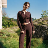 Straight Knit Pants