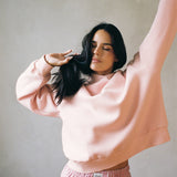 Back Logo Hoodie Pink