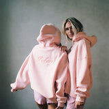Back Logo Hoodie Pink