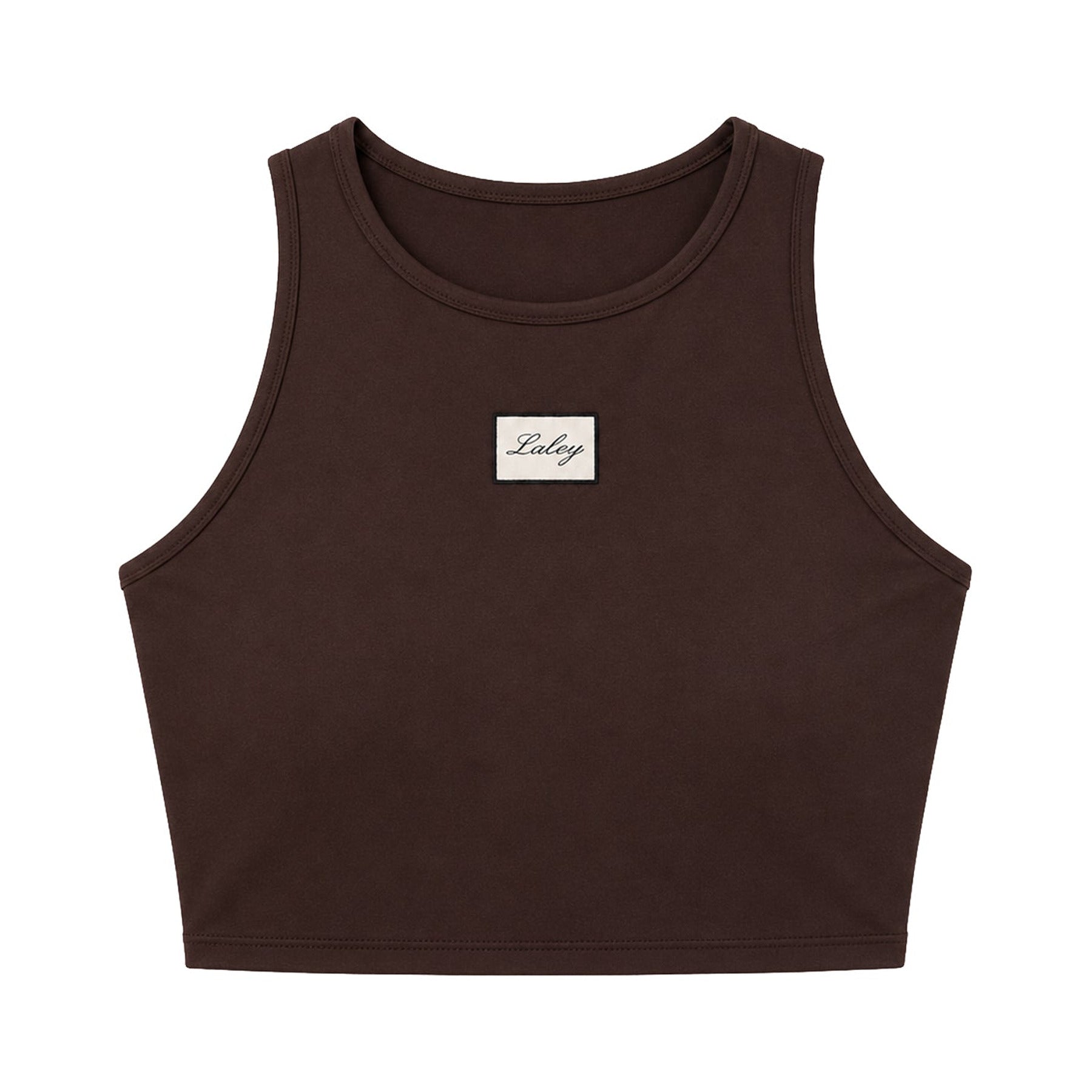 High neck treningstopp espresso, produktbilde