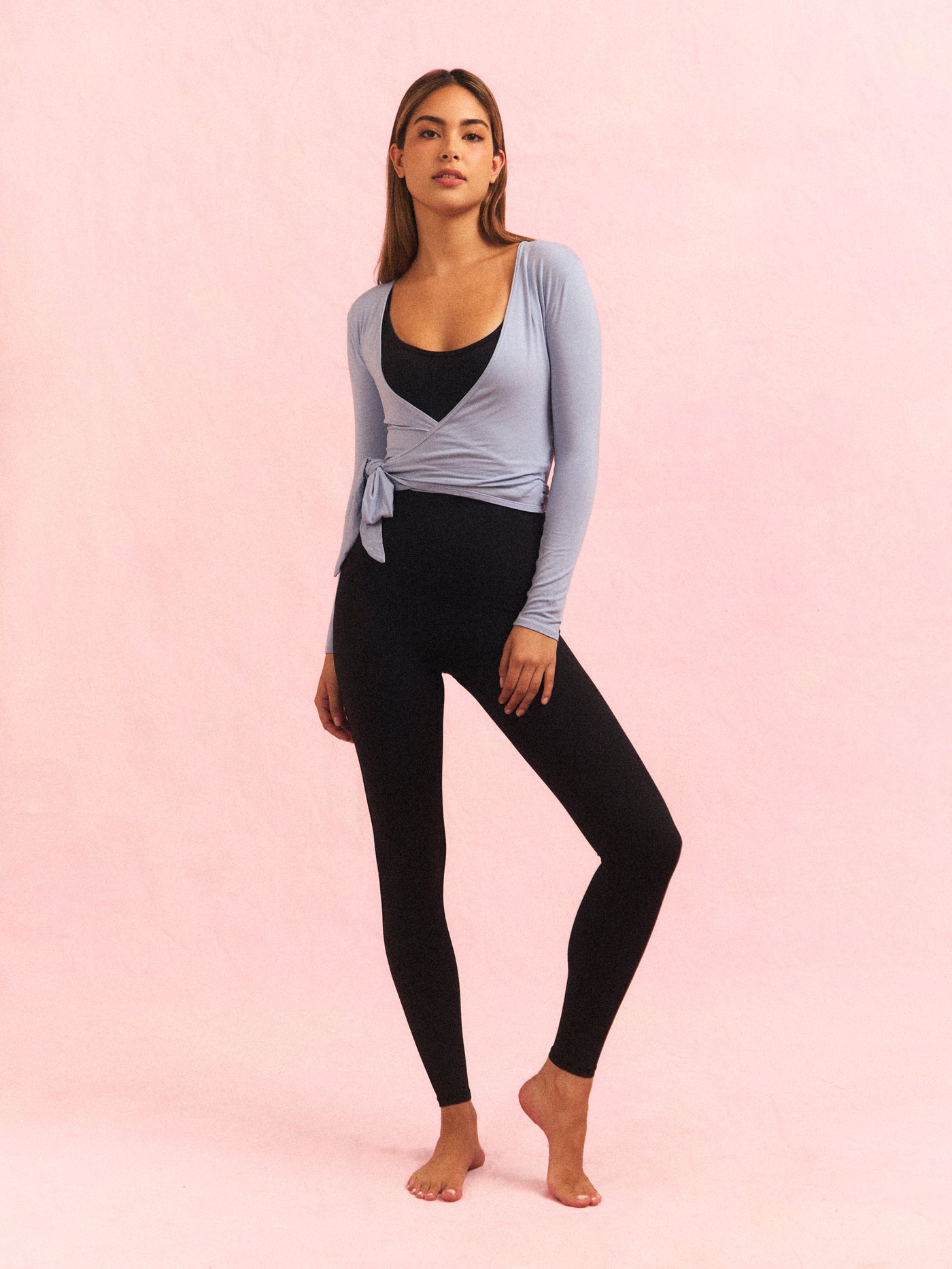 Ballerina Top Baby Blue