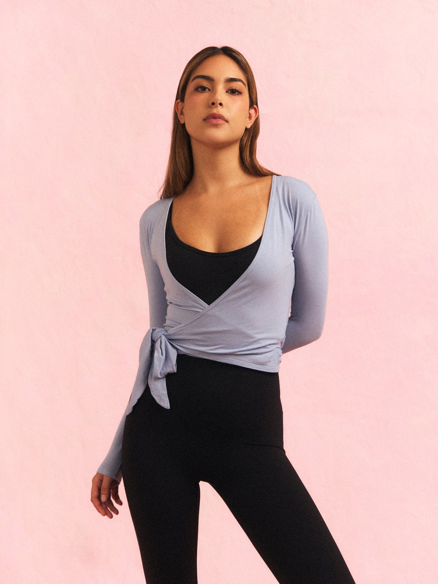 Ballerina Top Baby Blue