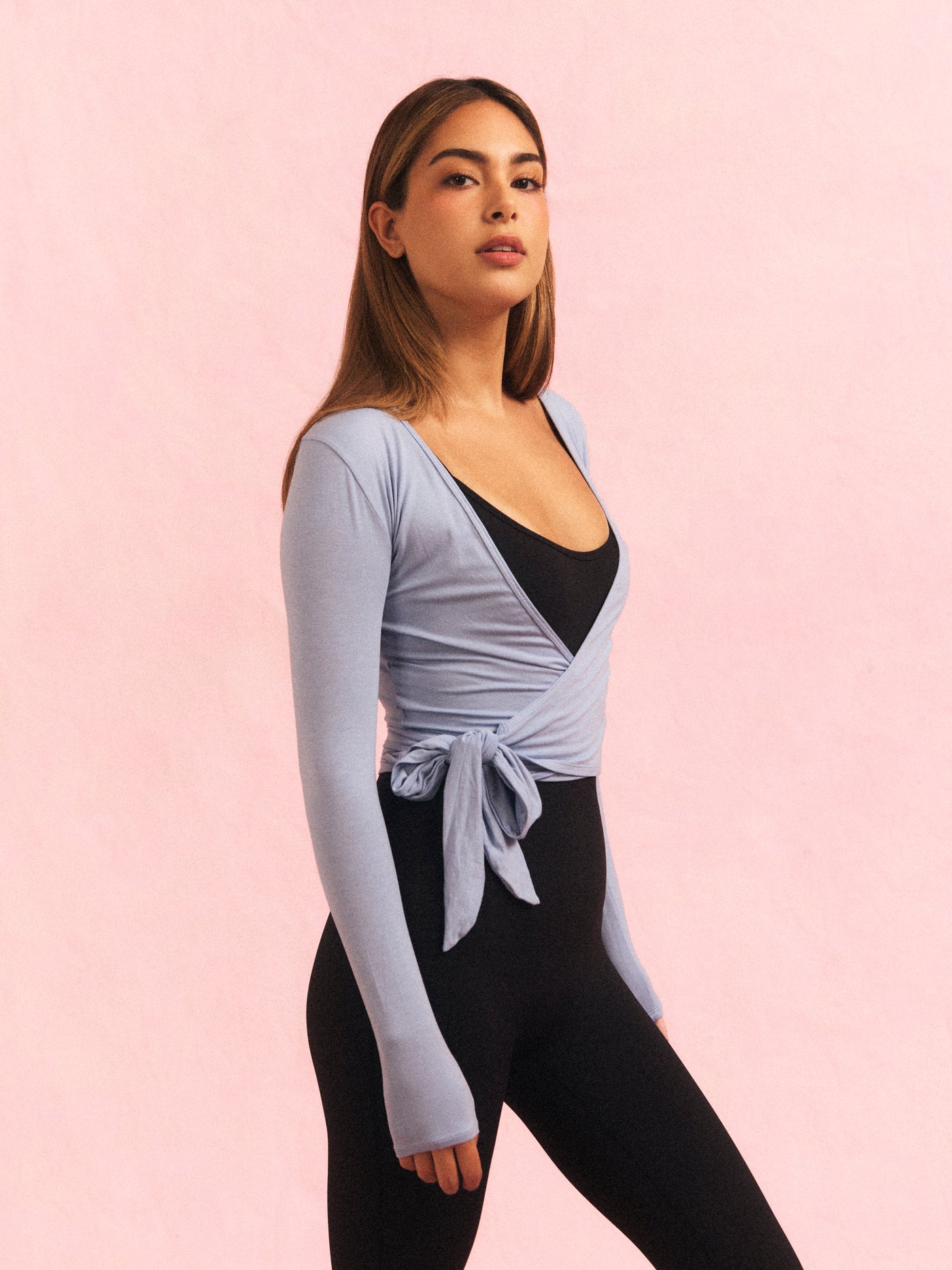 Ballerina Top Baby Blue