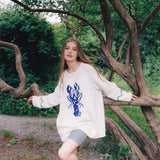 Crayfish Knit Sweater