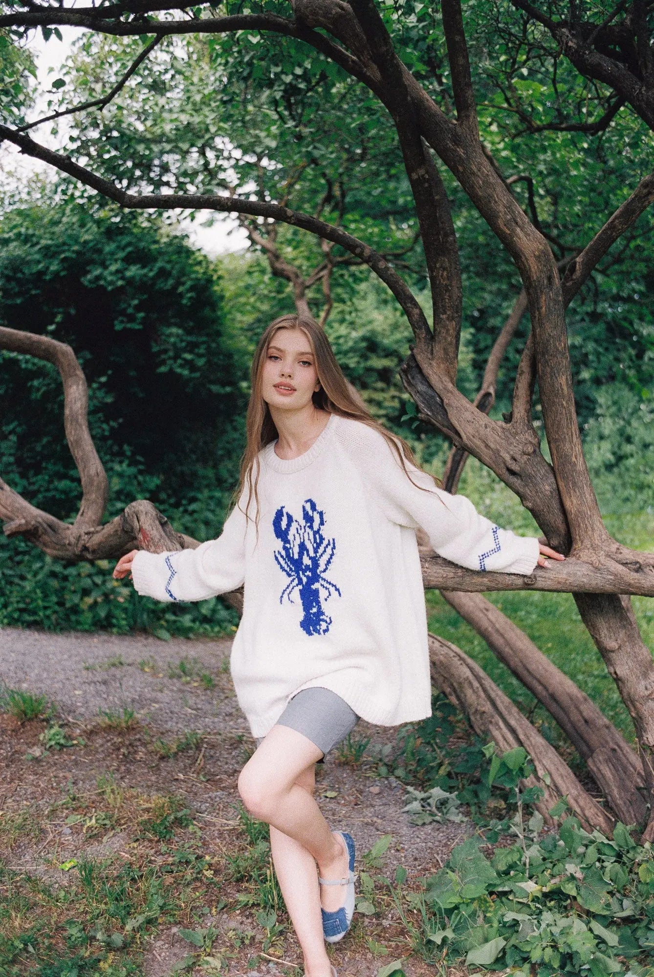 Crayfish Knit Sweater