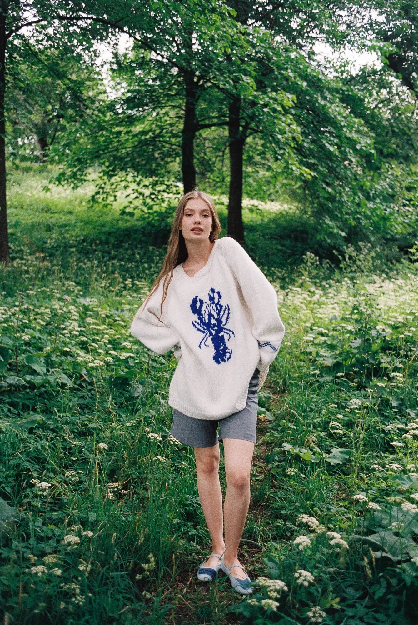 Crayfish Knit Sweater
