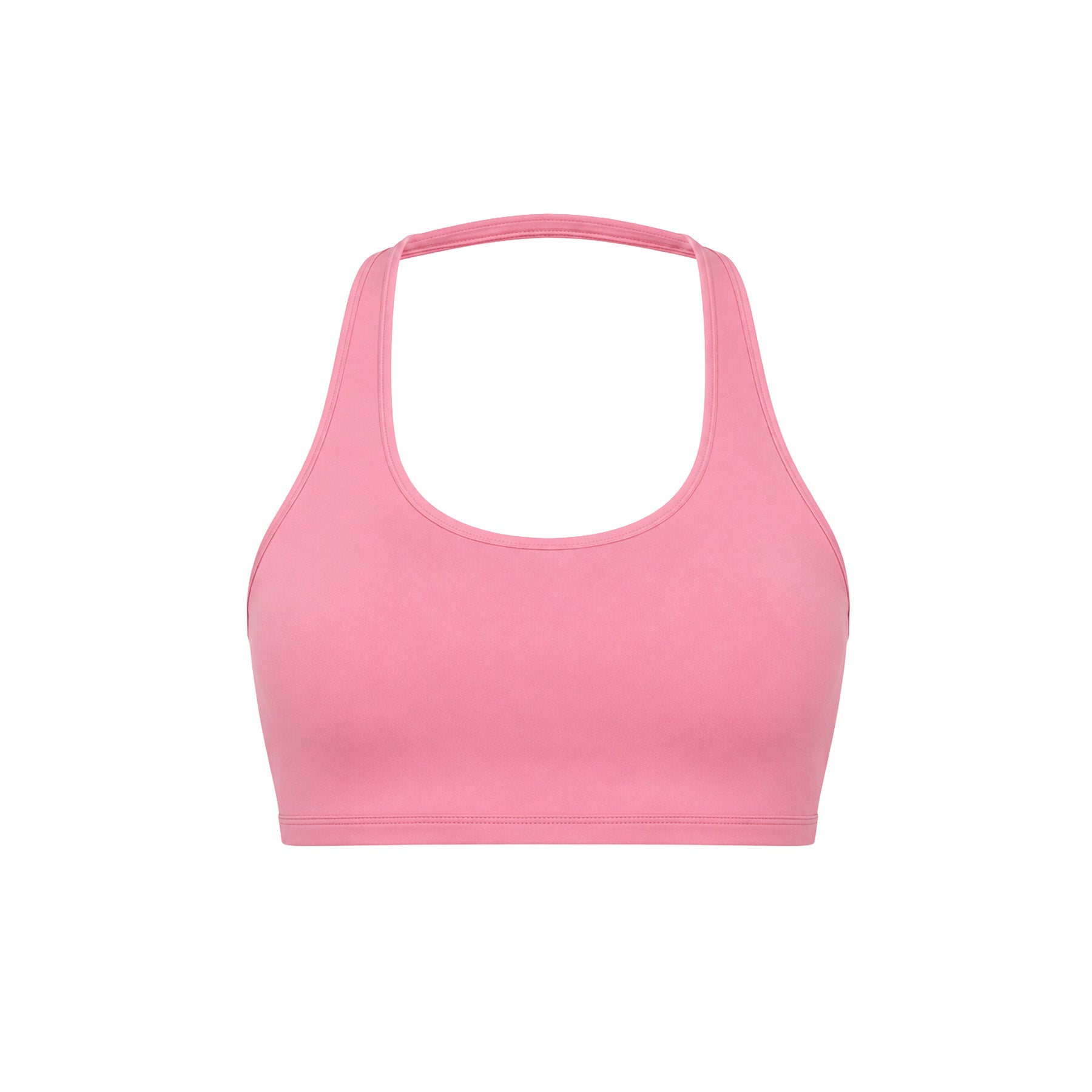 Soft Halterneck Top Deep Pink