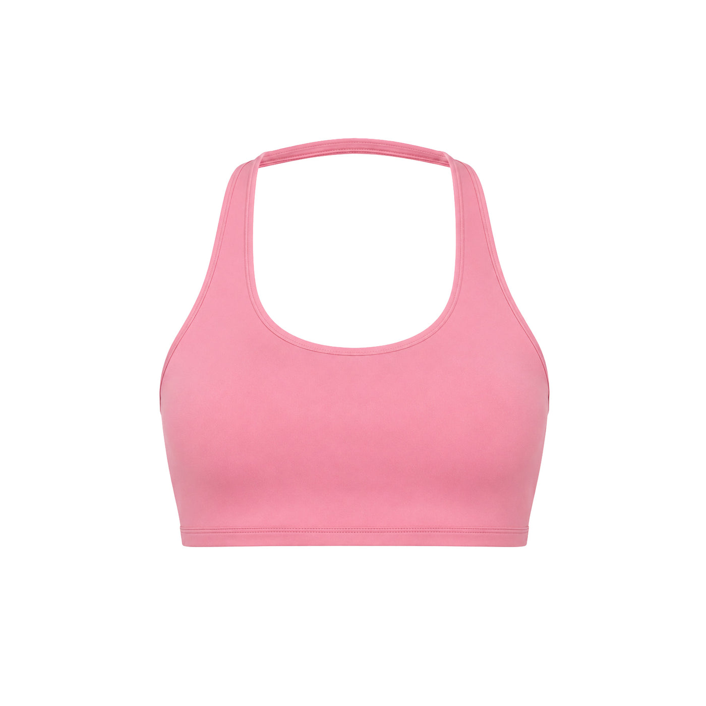 Soft Halterneck Top Deep Pink