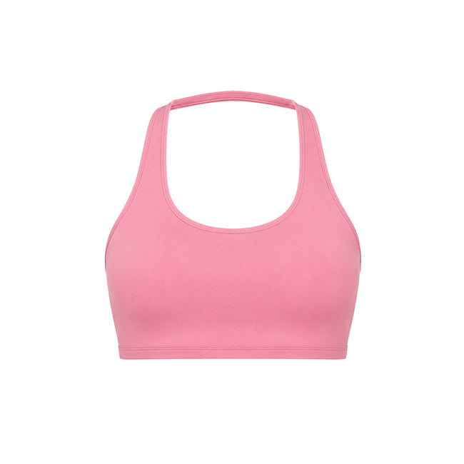 Soft Halterneck Top Deep Pink