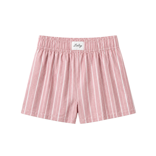 Striped Shorts Pink