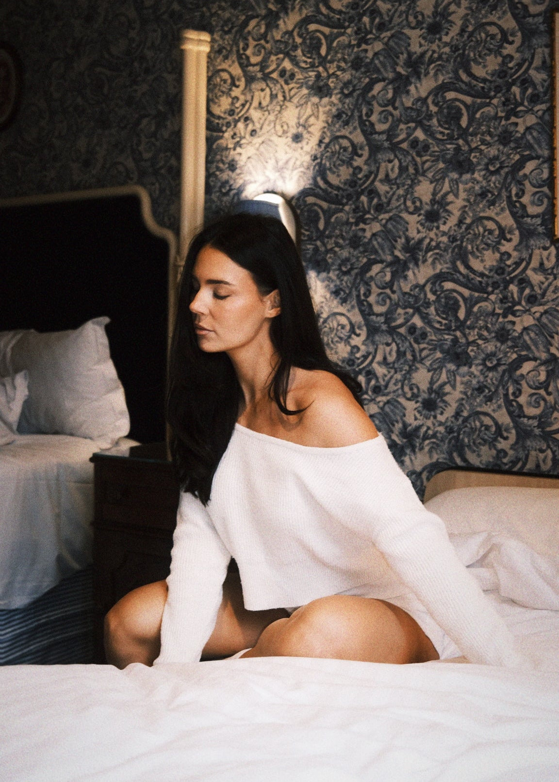 Off-Shoulder Knit
