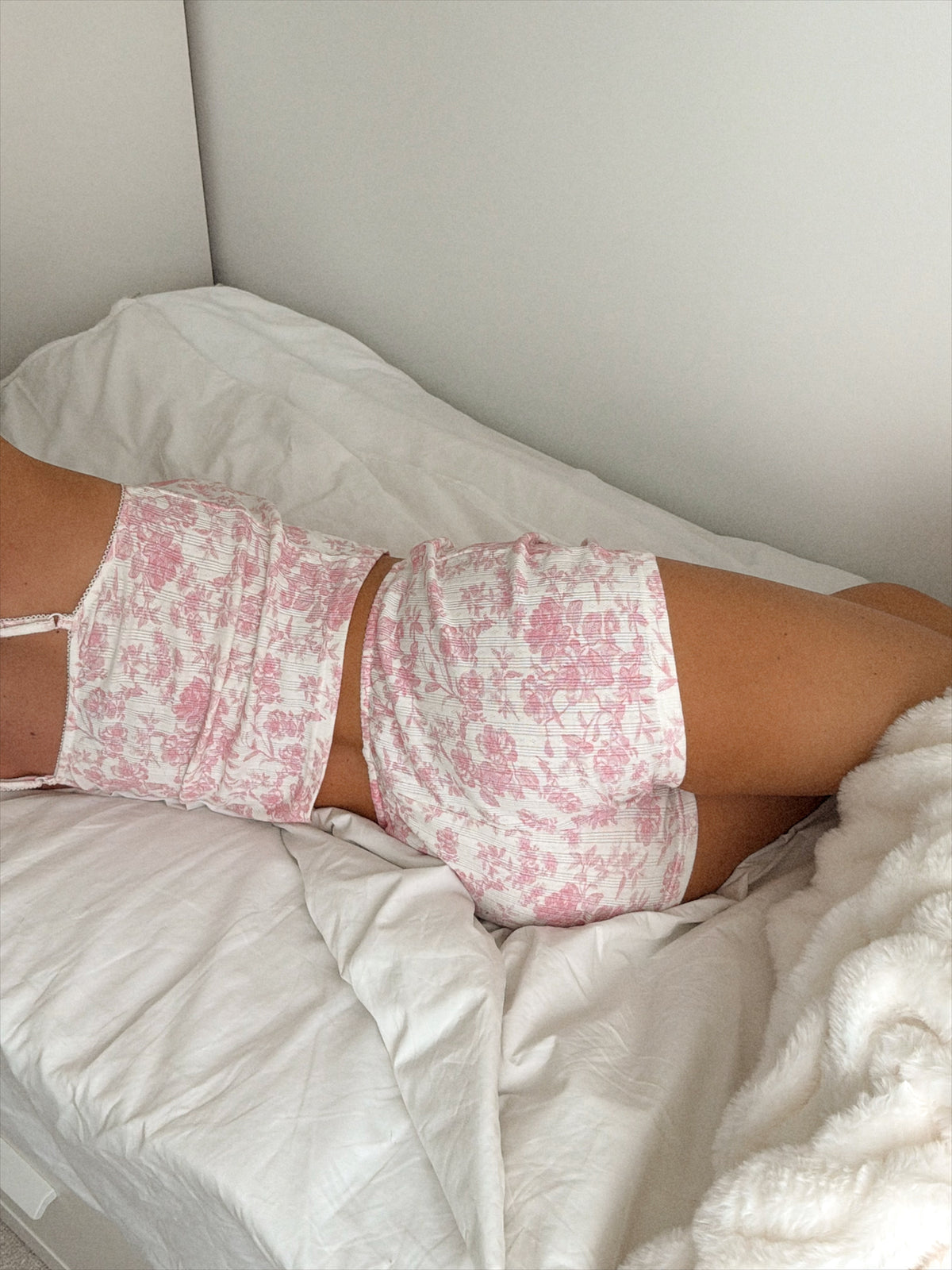 Sukkertøy Pajama Shorts – Pink