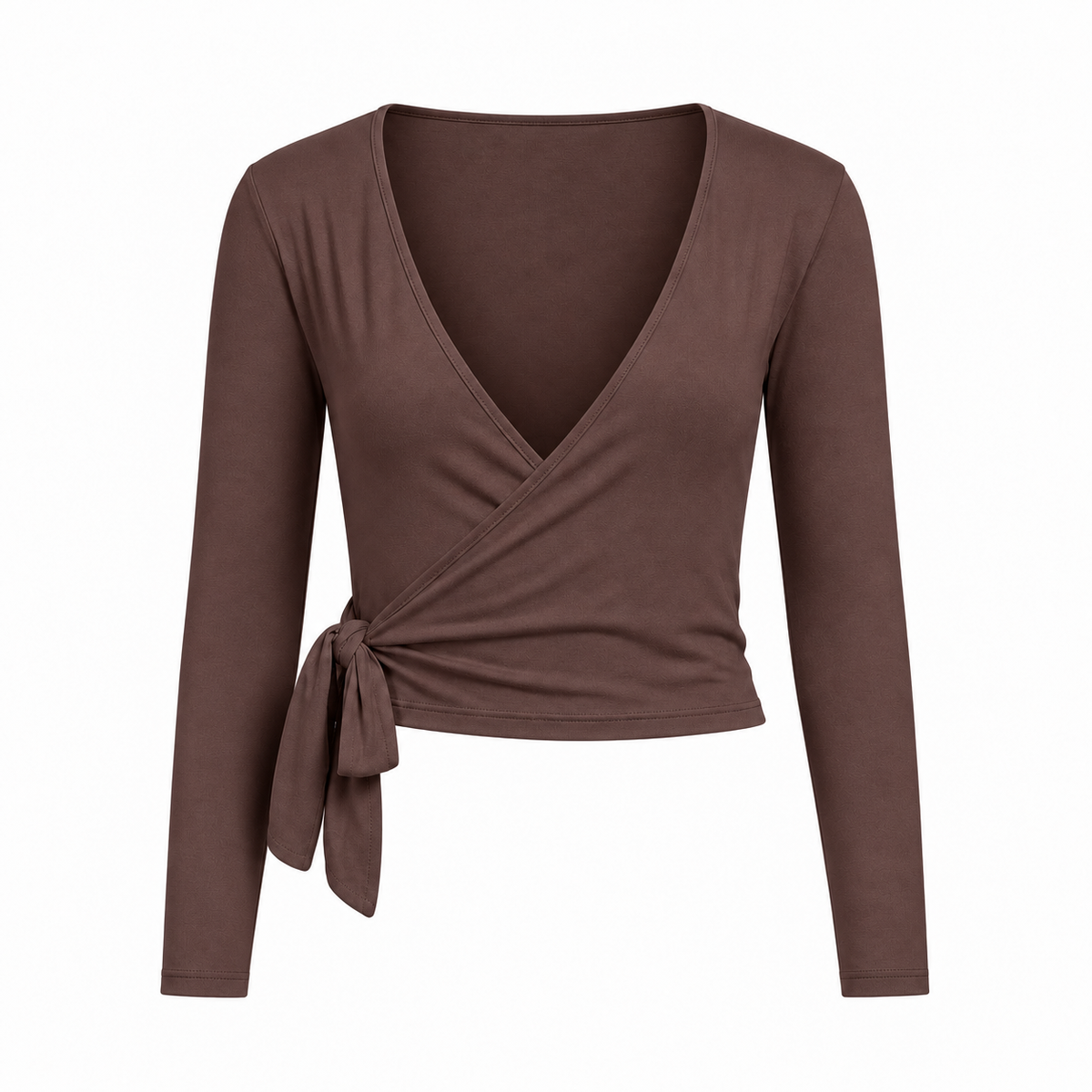 Ballerina topp brun – produktbilde på hvit bakgrunn