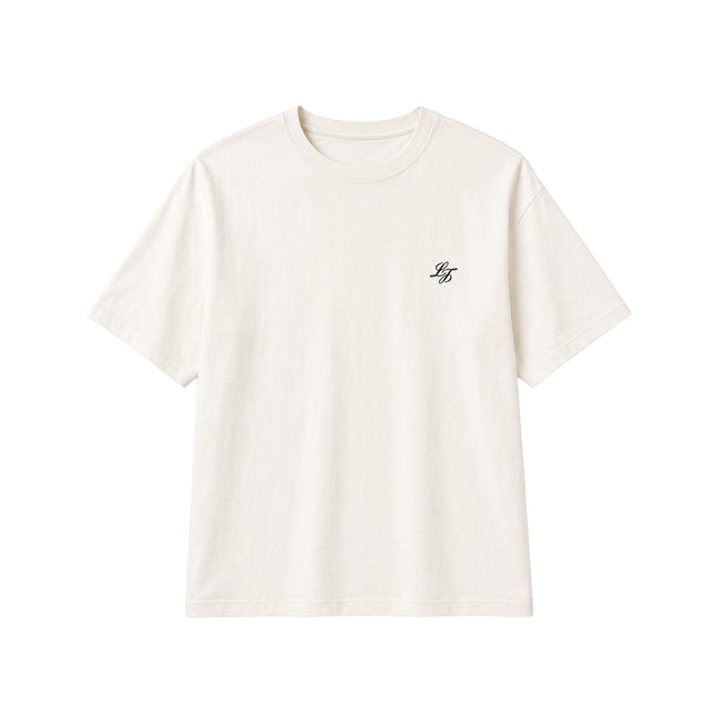 Boyfriend monogram t-skjorte