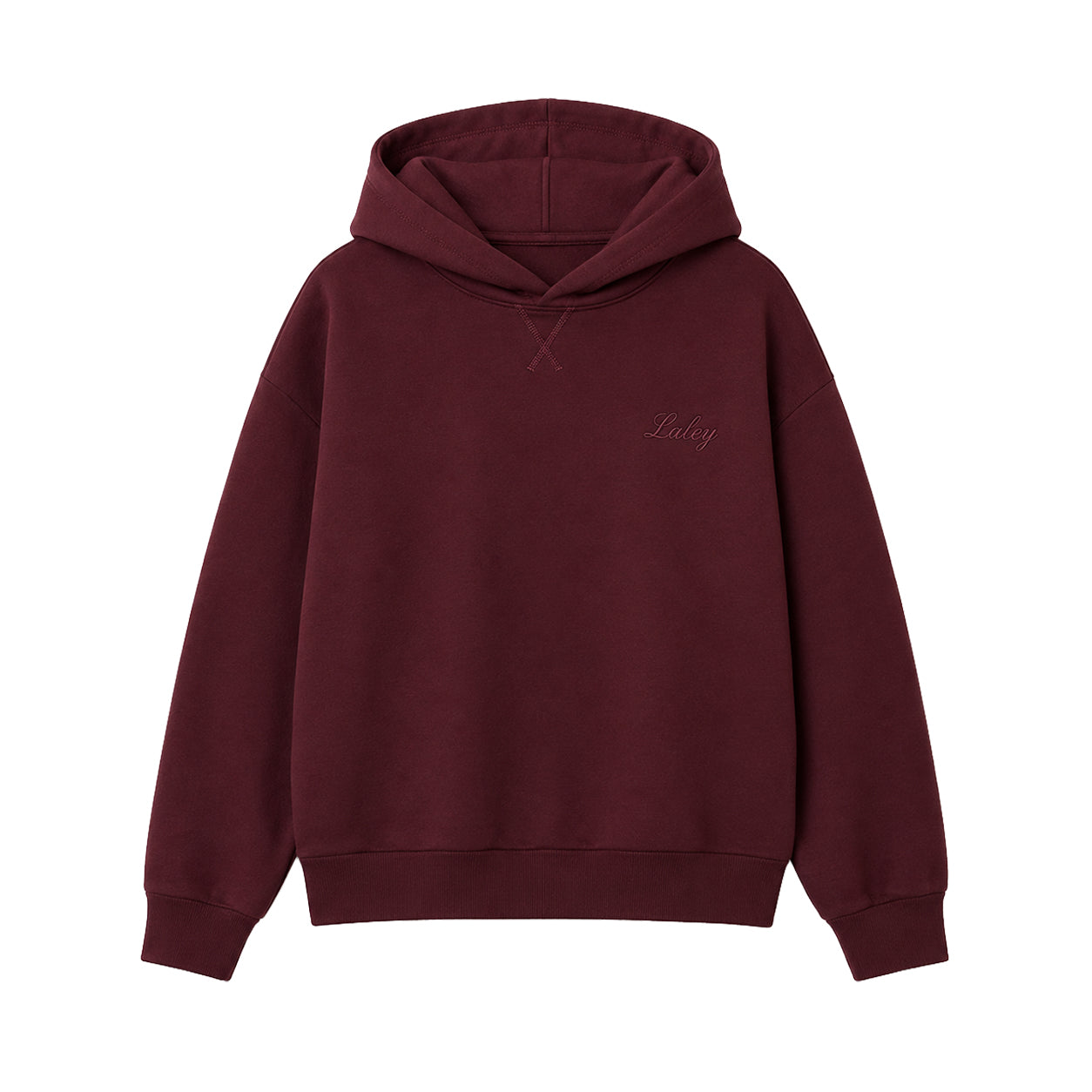 Back Logo Hoodie (burgunder), produktbilde