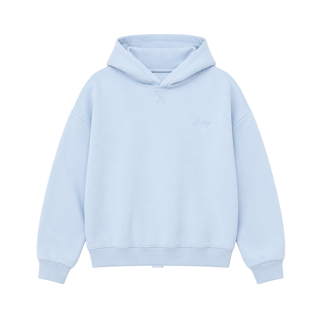 Back Logo Hoodie (himmelblå), produktbilde