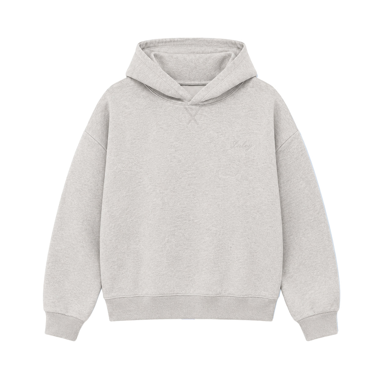 Back Logo Hoodie (grå)