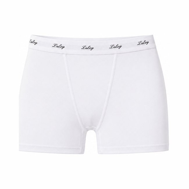 90s boyshort truse hvit