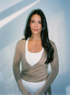 Ballerina Top Beige