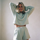 Lace Shorts Green