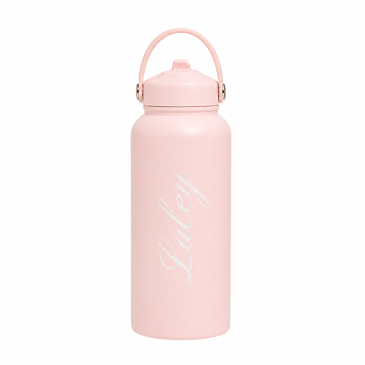Laley Sipper Drikkeflaske Rosa på hvit bakgrunn