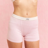 90's underwear set pink
