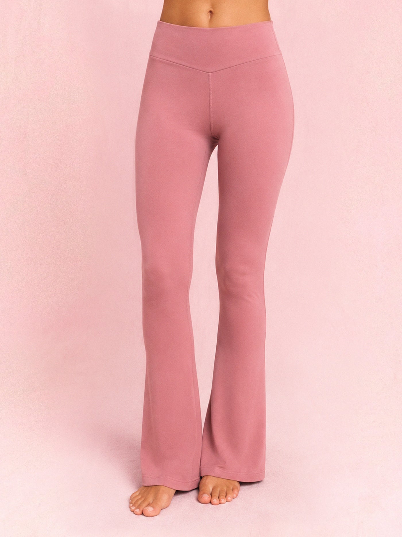 Pinkie flared tights