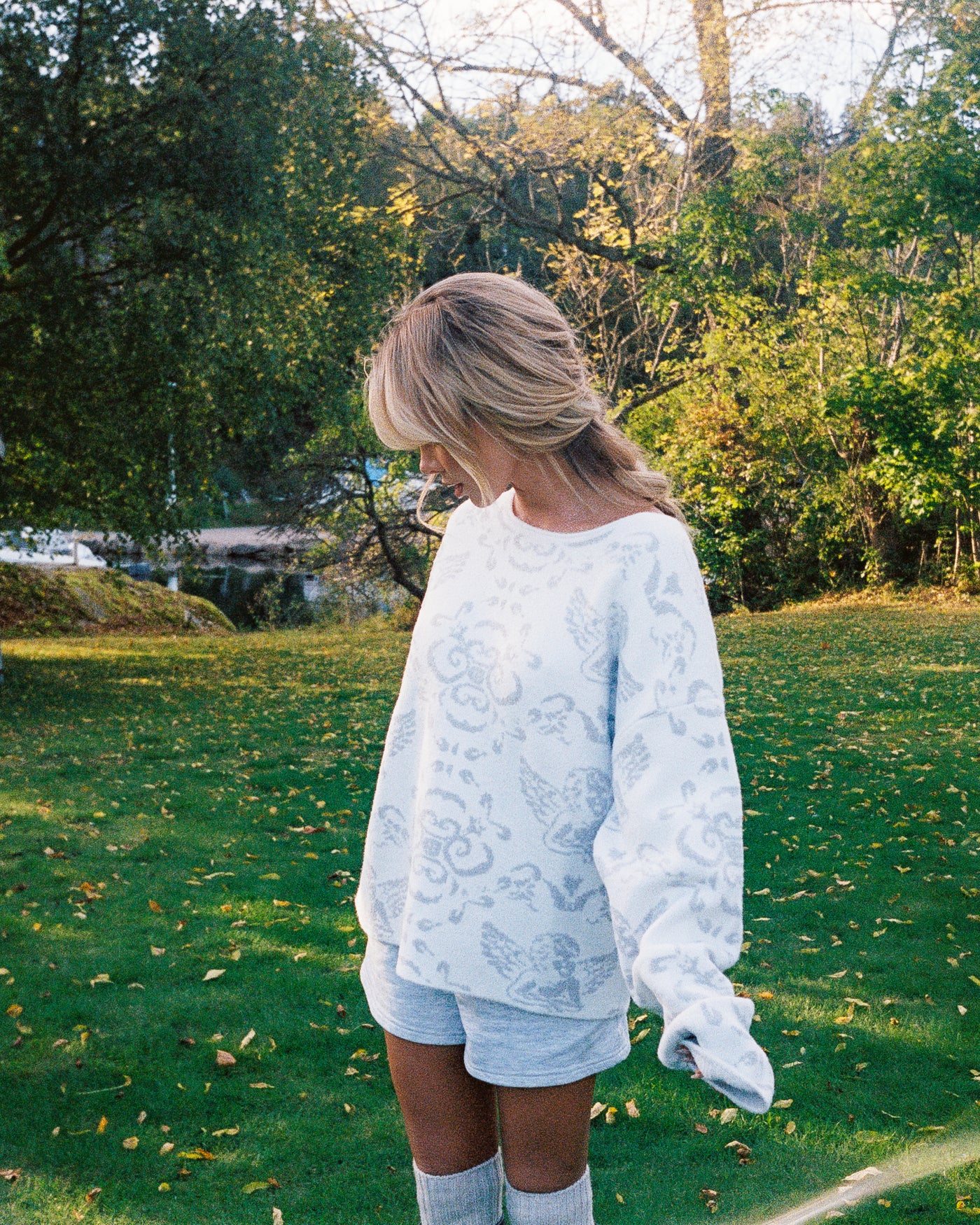 Allover Angel Knit