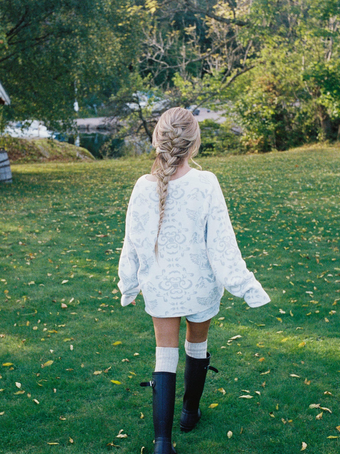 Allover Angel Knit