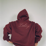 Back Logo Hoodie (burgunder)
