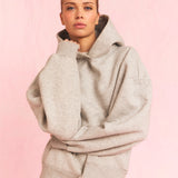 Back Logo Hoodie (grå)