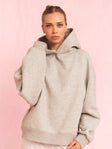 Back Logo Hoodie (grå)