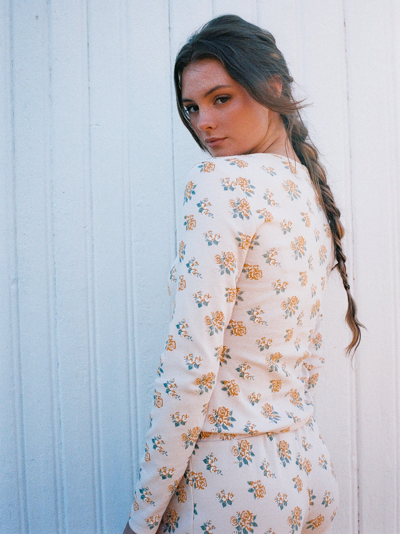 Flower Print Top