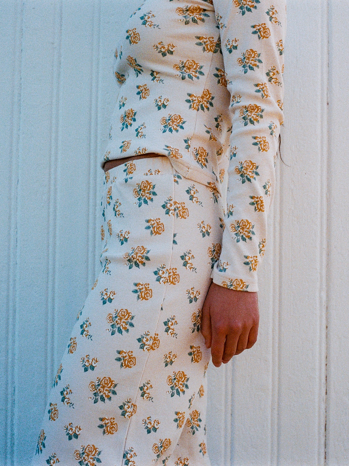 Flower Print Pants