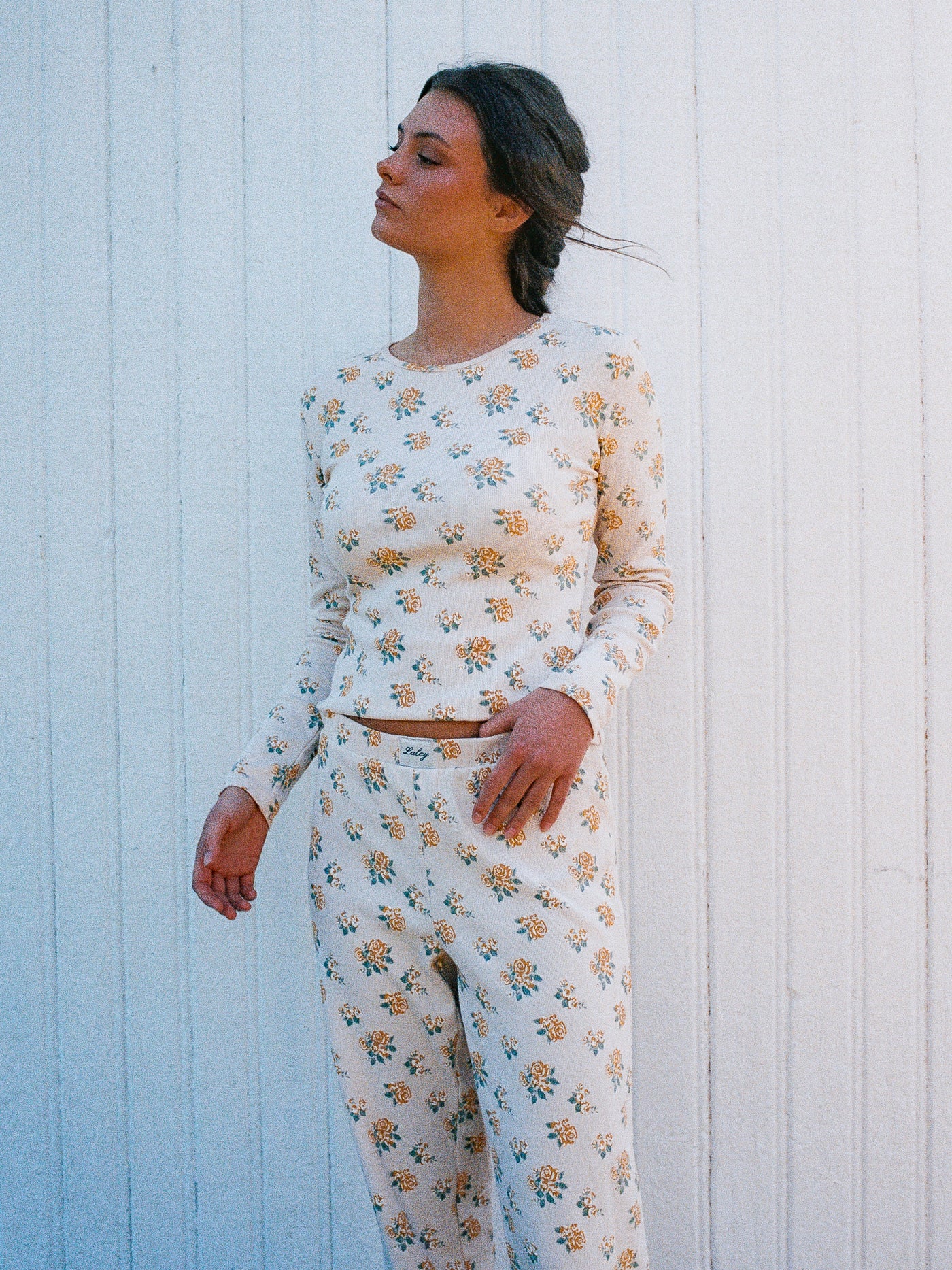 Flower Print Pants