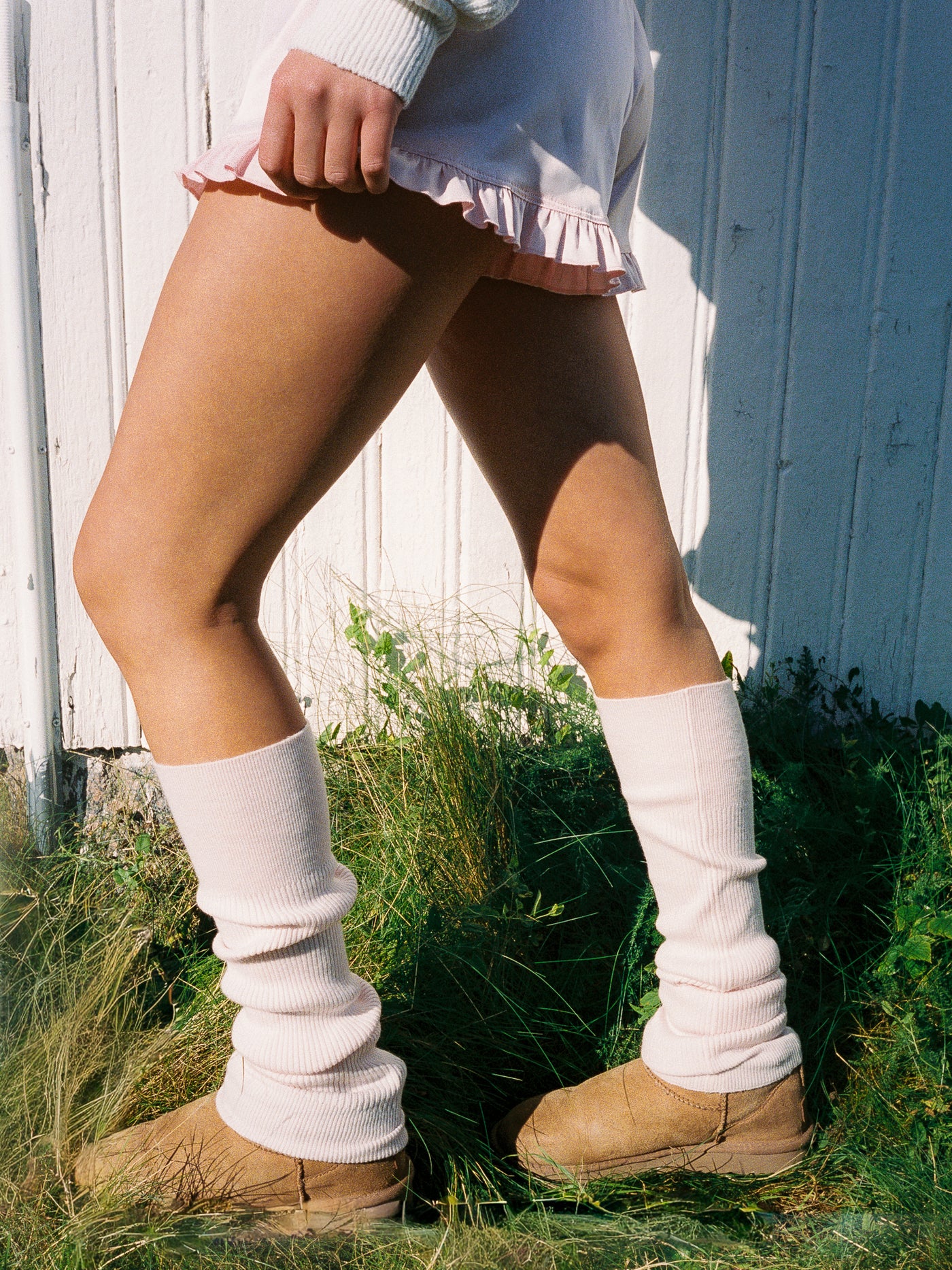Leg Warmer Soft Pink