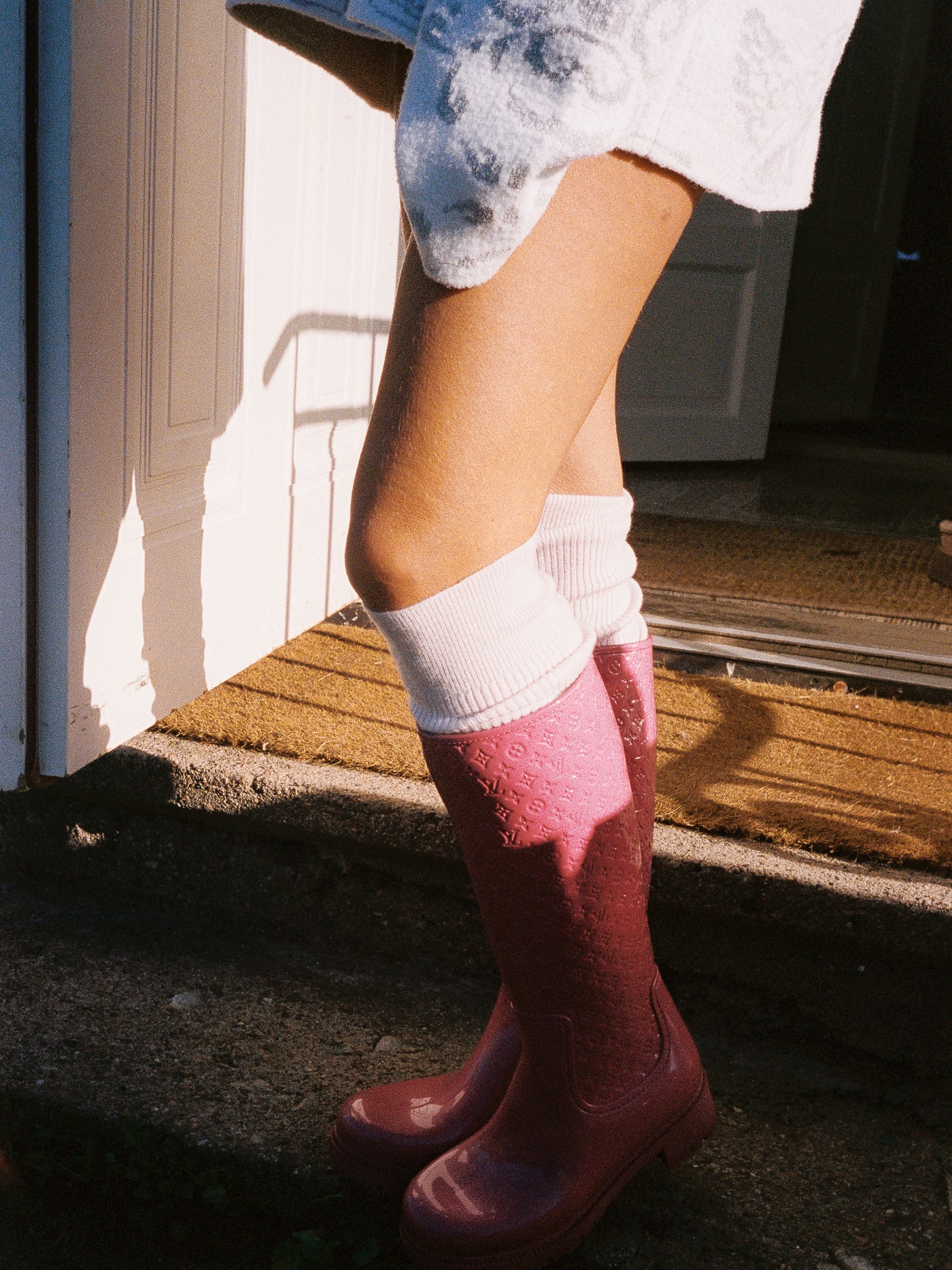 Leg Warmer Soft Pink