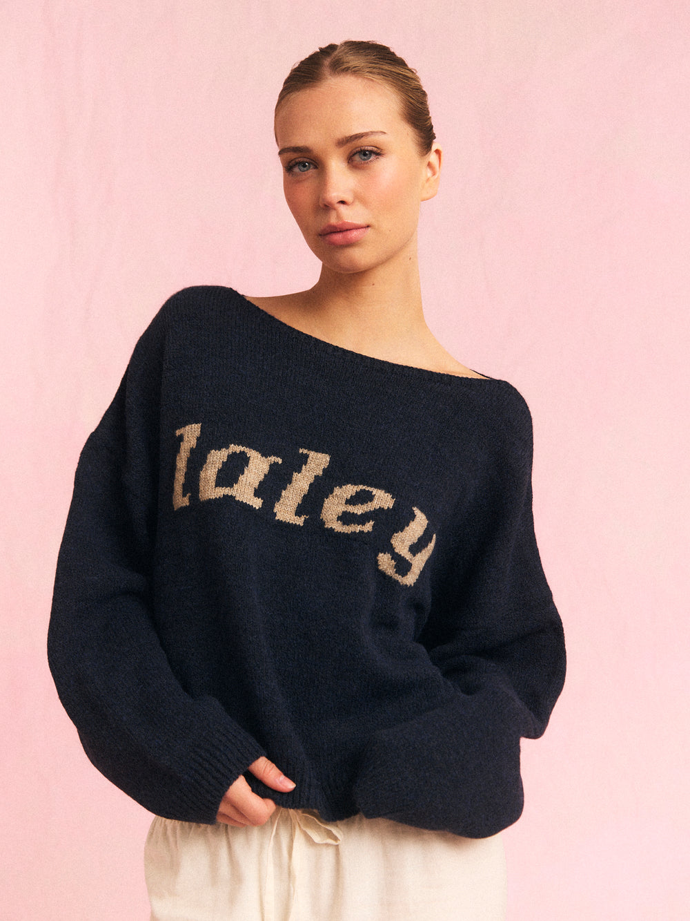 Logo Knit Sweater