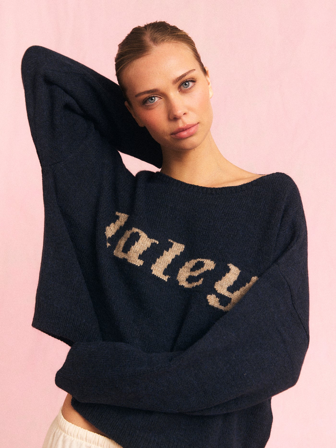 Logo Knit Sweater