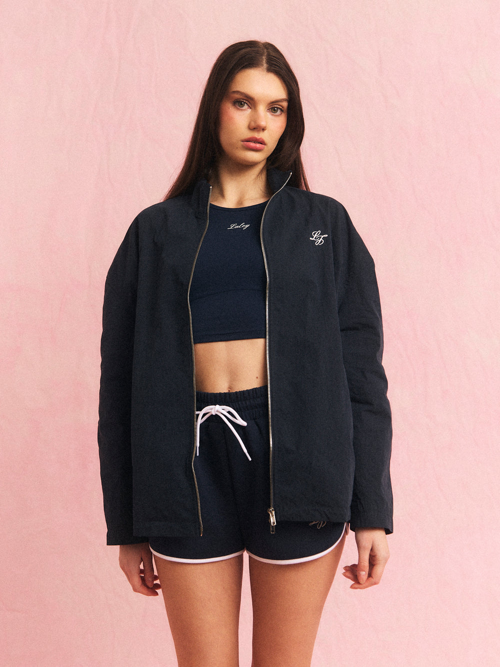 Polo jakke navy