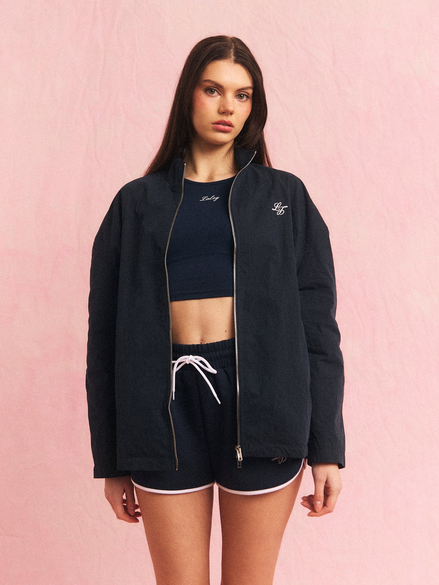 Polo jakke navy