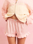 Søt satin shorts
