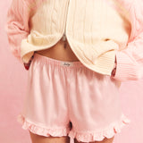Søt satin shorts