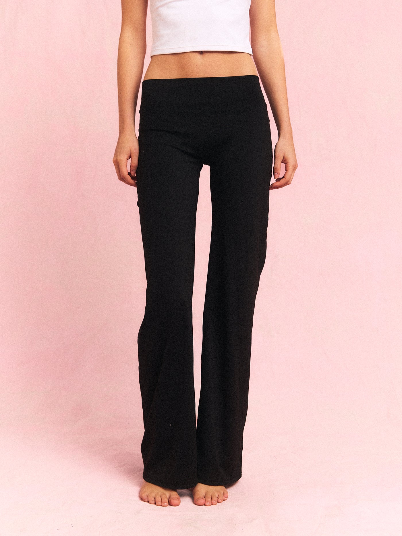 Workout Flare Pants Svart