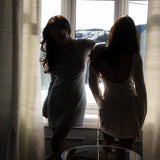 Mina kjole off white