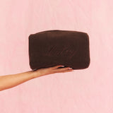 Terry toalettmappe espresso