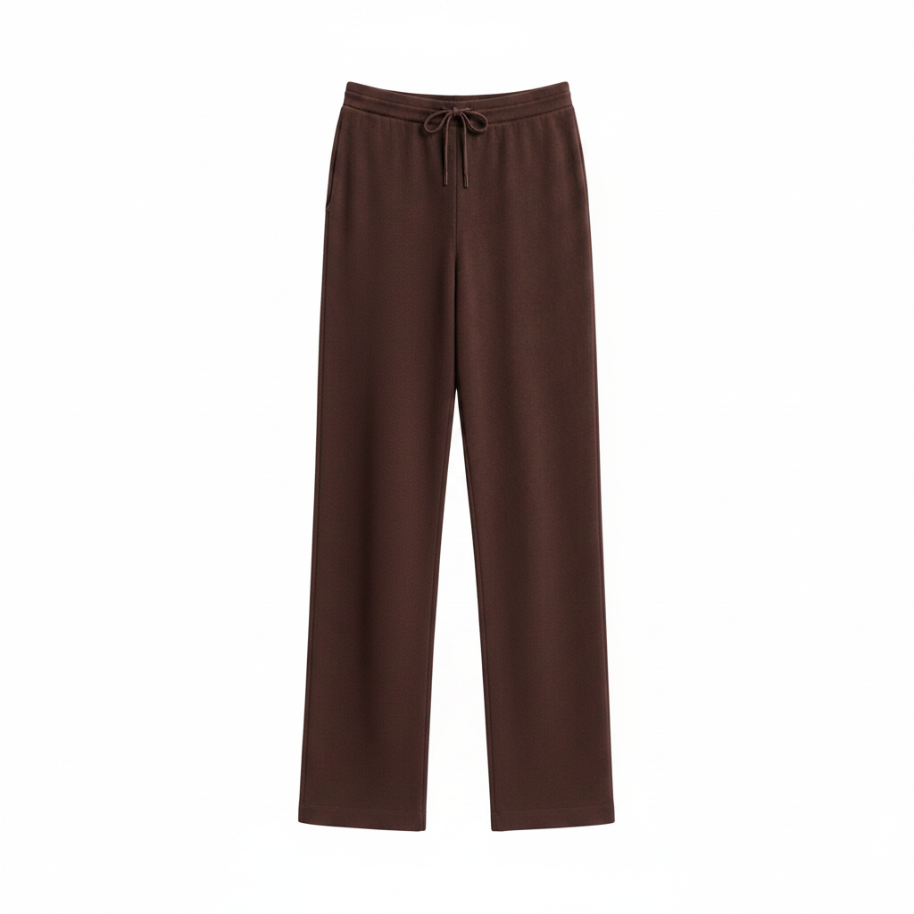 Fine Knit Pants Espresso