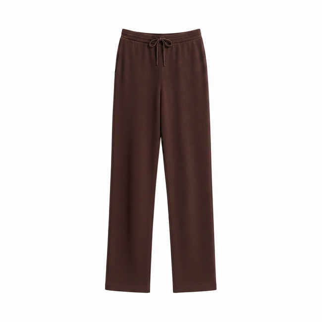 Fine Knit Pants Espresso