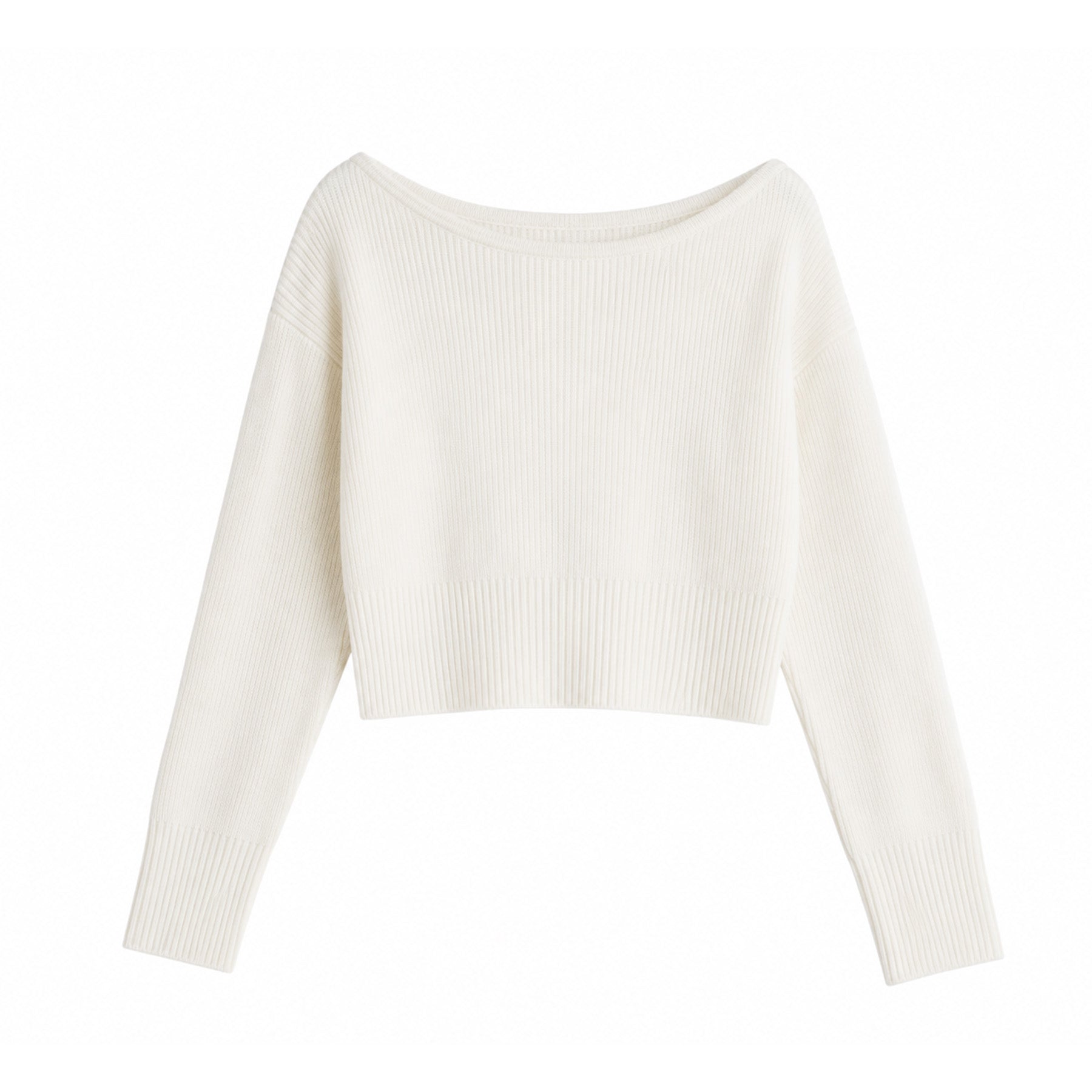 Off-Shoulder Knit